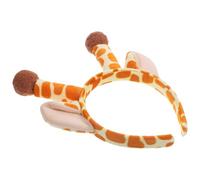 BETOOKY Serrage-tête en Peluche Girafe pour Femmes, Décoratif et Léger, Oreilles et Cornes de Girafe, pour Costume et Fête Cosplay