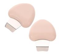 BETOOKY Spatules en Acier Inoxydable Outil de Retrait Précis des Points Noirs et Resserrement Peau Lot de 2 de Cœur Nettoyeur de Pores Visage pour Femmes