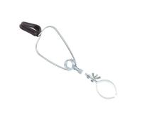 BETOOKY Support de Lampe pour Reptiles d'Intérieur Pince pour -Jour Cylindrique Noir, Accessoires pour Animaux Rampants, Compatible -Jours de 5,5 Pouces