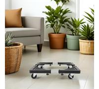 BETOOKY Support Mobile Pour Machine À Laver Chariot De Manutention Pour Lave-Linge Roulettes De Déplacement Support À Roulettes Pour Réfrigérateur Lève-Appareils Électroménagers Base