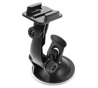BETOOKY Support Ventouse pour Caméra Dashcam Voiture Réglage d'angle Flexible en Abs, Installation Facile, pour Montage Pare-Brise Automobile