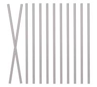 BETOOKY Tiges en Acier Inoxydable 12 Pcs 100 X 3 MM pour Panneau de Blocage Perforé Accessoires de Crochet pour Tricot Kit Fournitures de Tricot Polyvalent pour Loisirs Créatifs et