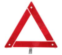 BETOOKY Triangle de Sécurité Triangles Réfléchissants Panneau de Signalisation Routière D'urgence Rouge en Plastique Pliable pour Voiture pour Conducteurs en Situation D'accident