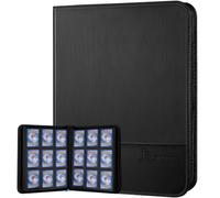 Betoores Classeur carte 9 pochettes, Classeur Carte pour 900 Cartes avec 50 Pages Amovibles, Classeur Cartes Zippées, Classeur Carte Magic, Albums pour Cartes à Collectionner