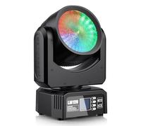 BETOPPER 120W Lyre LED COB RGBW DMX Éclairage de Scène avec Lentille Unique