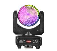 BETOPPER BETOPPER 120W Moving Head Lampe RGBW, Lyre LED DMX512, Éclairage de Scène Tête Mobile avec Lentille Unique, Activé Par le Son Lumière Disco pour Les Fêtes, DJ, Spectacles (LM120)