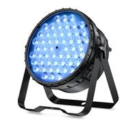 BETOPPER Jeux de Lumière Soirée DJ DMX LED Par 54x3W RGB Spot Lumière Soirée Effet Auto Son Activé Projecteur Éclairage de Scène Disco Stroboscope de Fête Mariage Bar Disco Concert Noël 1 pack LPC015