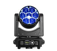 BETOPPER Lyre Led DMX Moving Head Lampe RGBW DJ Projecteurs Lumiere à Tête Rotative avec Effet Beam/Wash/Zoom/CTO Jeux de Lumière pour Clubs,Fête,Disco (1, LM0740-1)