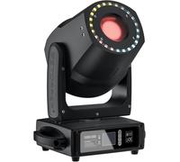 Betopper Lyre Led Zoom 2,5×, Éclairage de Scène Hybride Spot/Wash de 200W, Moving Head LED Projecteur Ultra-compact Beam Lumière Soirée DJ Bar BSW200 (1P)
