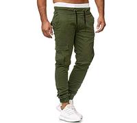 Betory Jeans Diesel Homme Casual Denim Coton Taille ÉLastique Draw String Confortable Travail Jeans Pantalons Cargo Homme Classique Sarouel DéContracté Denim Pantalon