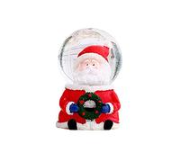 Betos Boule à neige de Noël, boule à neige de Noël avec Père Noël, bonhomme de neige, décorations de Noël pour les gens