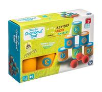 Jeu Chamboule Tout Canette Numerote Mousse 9 Cm Jeu D'Adresse Multicolore G