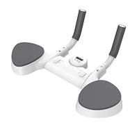 BETRAM Smart Plank Trainer, Portable Plank Abdominal Muscle Trainer, Multi-Function Timing Trainer avec Minuterie, Équipement de Fitness à Domicile, Noir White