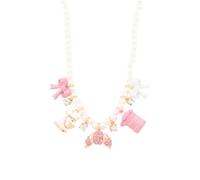 Betsey Johnson Baby Cakes Pearl Charm Necklace