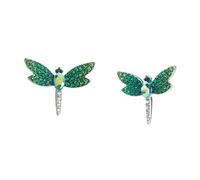 Betsey Johnson Boucles d'oreilles à tige avec libellule Garden Glam pour femme