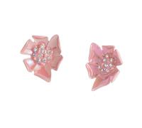 Betsey Johnson Boucles d'oreilles à tige pour femme Garden Glam Flower