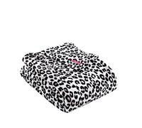 Betsey Johnson | Collection Polaire | Couverture - Polaire en Peluche Ultra Douce et Confortable, légère et Chaude, Parfaite pour Le lit ou Le canapé, très Grand lit, léopard
