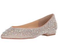 Betsey Johnson Femme Jude Ballerines, Satin Chair, 40 EU