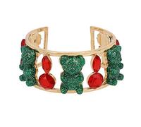 Betsey Johnson Festive Gummy Bear Cuff Bracelet