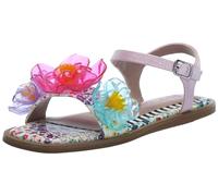 Betsey Johnson Girls Brice Sandal, Pink Multi, 2 Little Kid