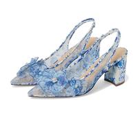 Betsey Johnson Petra pour Femme, Blanc Bleu Floral, 42 EU