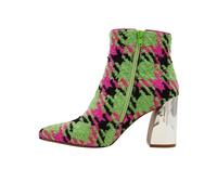Betsey Johnson Women's Jackyy Ankle Boot, Green Multi, 5