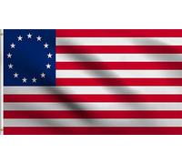 Betsy Ross Drapeau De Jardin 90X150Cm Résistant Aux Intempéries Drapeaux De Maison Personnalisée Bannière Pour Toutes Les Saisons Maison Extérieure