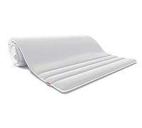 bett1 Surmatelas BODYGUARD® - 100x200 cm - Mousse Haute Résilience Souple - Plus de Moelleux - Respirant - Zones de Couchage -Allègement de la Pression - 4 cm d'épaisseur - Certifié Oeko TEX