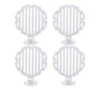 BETTA BETTO FISH | Accessoires pour décoration d'aquarium à 4 paquets | Point de repos confortable et sûr pour le frais, dormir et se détendre | Idéal pour l'