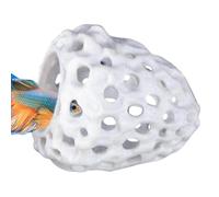 Betta Cave Fish House - Aquarium Poreux Betta Houses, Betta Hidee Fish Tank Ornaments, Betta Fish House, Aquarium Decorations Shrimp Shelter, Aquarium Caves and Hidee for Betta, Cichlid, Shrimps