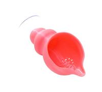 Betta Fish Hammock, Conch Resting Bed with Strong Suction Cup | Durable plastic material with smooth edges, designed for safe resting in tanks, fits for various betta fish Dark Pink