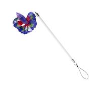 Betta Fish Stick - Kit d'exercices interactif en acrylique pour aquariums | Jouet réaliste Betta pour amateurs d'animaux domestiques, débutants et professionnels