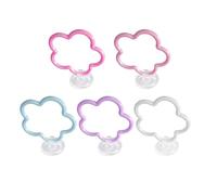 Betta Fish Toys 5 Pieces Suction Cup Flower-Shaped Aquarium Accessories