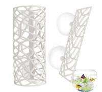 Betta Hammock Shrimp Tunnel Shelter, Fish Tank Shelters Hollow Tunnels, Swim Tube Decorative Hiding Cave Space Saving Aquarium Accessory | Ideal for Resting Breeding Decoration Aquatic Habitat