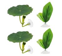 Betta laisse hamacs, feuilles de poisson betta, Simulation de la tasse d'aspiration hamac de poisson doux, BETTA FILLES PLANTE PASSORE, ORNEMENTS DE REST AQUARIUM pour dormir, améliore la salut