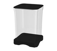 Betta Réservoir d'aquarium - 11,8 x 11,8 x 17,7 cm - LED - Kit de démarrage pour aquarium de bureau - Mini bol d'aquarium | Aquarium décoratif HD 4K avec lumière pour décoration d'intérieur