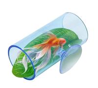 Betta Tube tunnel de jeu - Tube en acrylique sûr pour Betta, abri de natation, accessoire d'aquarium | Lieu d'élevage flottant, tube d'enrichissement idéal pour les aquariums, le frai, la relaxation