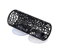 Betta Tunnel - Hollow Suction Small S | Betta Habitat Resting Shelter for Aquatic Pets Fish Tank, Cave Ornament for Home Dorm; Perfect for Safe Resting Ensuring Fin Safety