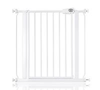 Bettacare Barrière de Sécurité Easy Fit, Barrière d'Escalier à Fixation par Pression pour Bébé, Installation Facile pour Portes, Couloirs et Espaces, 75cm - 83cm, Couleur Blanc