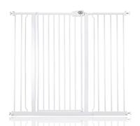 Bettacare Barrière de Sécurité Escalier et Porte Extra Haute Enfant et Animal 120,3 - 128,3 cm Blanc
