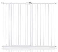 Bettacare Barrière de Sécurité Escalier et Porte Extra Haute Enfant et Animal 126,7 - 134,7 cm Blanc
