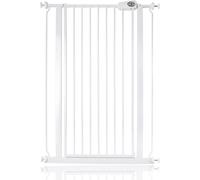 Bettacare Barrière de Sécurité Escalier et Porte Extra Haute Enfant et Animal 75 - 83 cm Blanc
