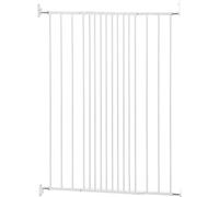 Bettacare Barrière de Sécurité Extra-Haute à Vis pour Animaux, Hauteur 103,5cm, Barrière d'Escalier pour Chien et Chiot, 62,5cm - 106,8cm, Couleur Blanc