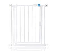 Bettacare Barrière De Sécurité À Fermeture Automatique, Barrière De Sécurité À Pression Pour Bébé, Sécurité Pour Portes Et Couloirs, Étroit, 68,5cm - 75cm, Couleur Blanc