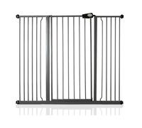 Bettacare Barrière pour Enfants et Chiens, Barrière Extra Haute de 104cm, 126,7cm - 134,4cm, Couleur Blanc