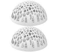 Bettahabitat - Lot de 2 cache-dôme - Pour les amateurs de poissons tropicaux - Pour la maison, le bureau, le pupitre d'école, les aquariums - Petites formes de vie aquatiques