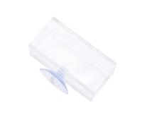 Bettas Tube d'habitat en acrylique transparent pour poissons et crevettes Cachette Lit de repos Gobelet d'aspiration Safe Bettas Grotte à poissons