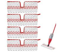 BettaWell Microfibres Recharge pour Serpillère Vileda Spray, Serpillère pour O-Cedar ProMist Max Spray Mop, 2 en 1 Réutilisable pour Vileda 1-2 Spray Max Balai Recharge