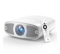 BETTDOW Google TV Smart Projecteur avec WiFi 6 et Bluetooth, support 4K, HDR 10+, projecteur de film d'extérieur natif 1080P avec NETFLIX/Prime Video/YouTube, commande vocale intégrée