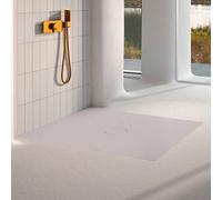 Bette Air Receveur de douche rectangulaire extra plat, 7350-413PLUS,T2,
